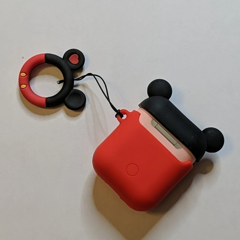 Mickey mouse silicone airpods case